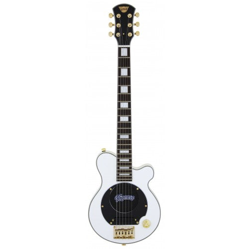 Aria Electric Guitar - PGG 259 Portable Guitar - White