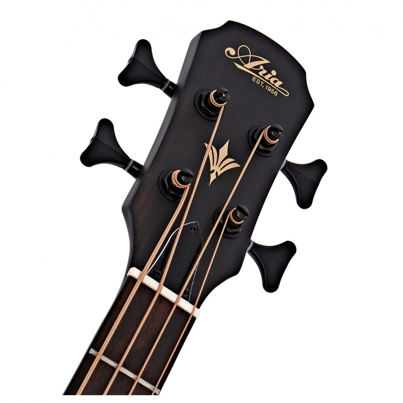 Aria Bass Guitar - FEB F2M - Stained Black