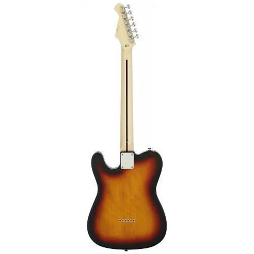 Aria Electric Guitar - 615 TL 3TS - 6 String Thinline Telecaster - 3 Tone Sunburst