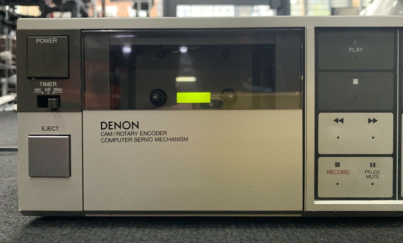 Vintage 1980’s Denon DR-M1 Tape Deck Cassette Recorder