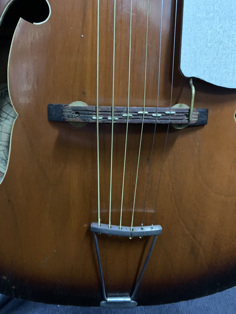 Vintage 1950’s Acoustic Guitar Arch top Jackson Model - Martin Coletti Guitar