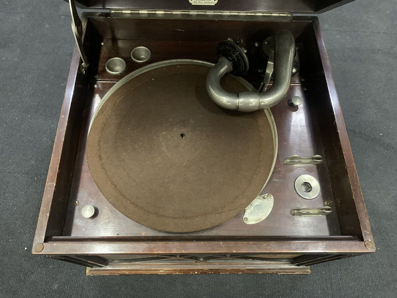 Antique Vintage 1930's HMV Model 130 Tabletop Gramophone