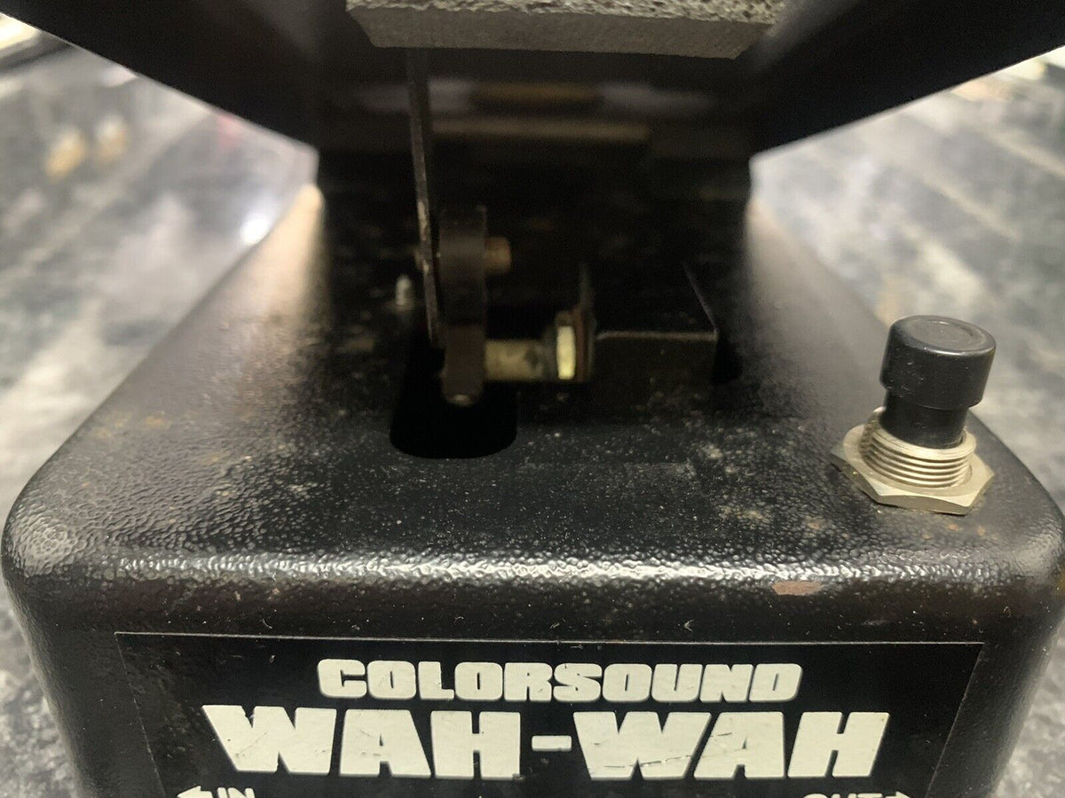 colorsound wah pedal Original Vintage Colorsound
