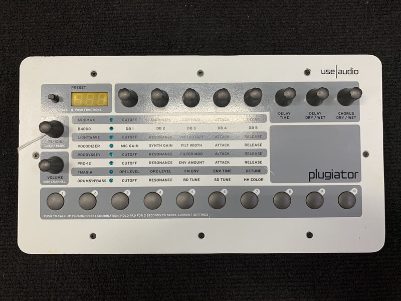 USE Audio Plugiator DSP Digital plug in Synthesiser Synth