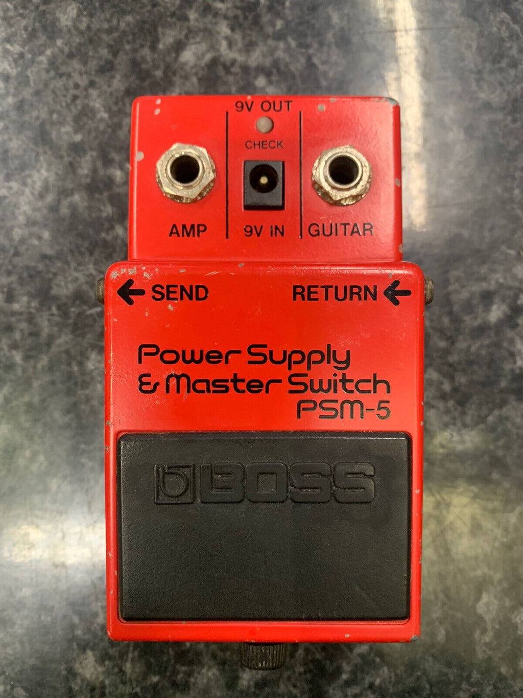 boss pedal power supply Roland Boss Effects Pedal Power Supply Master Switch PSM-5 Vintage Jap