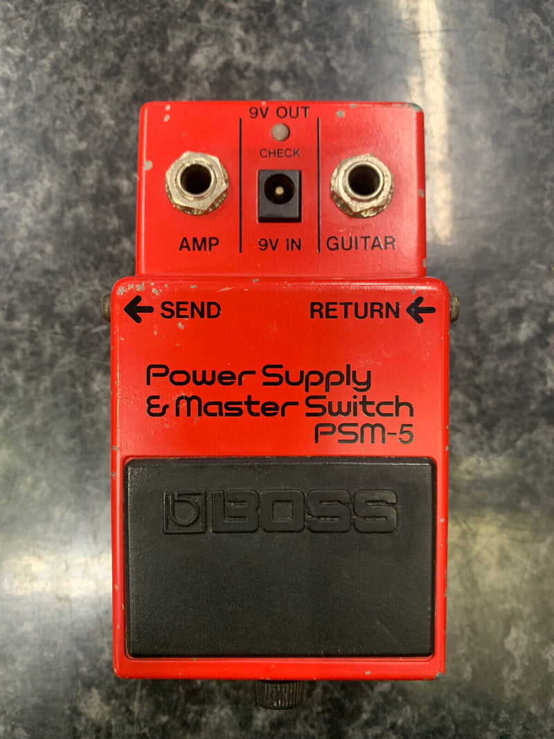 Roland Boss Effects Pedal Power Supply Master Switch PSM-5 Vintage Japan