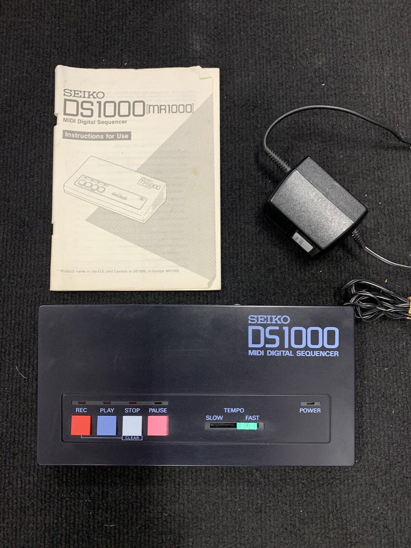 Vintage Rare Seiko DS1000 Digital MIDI sequencer