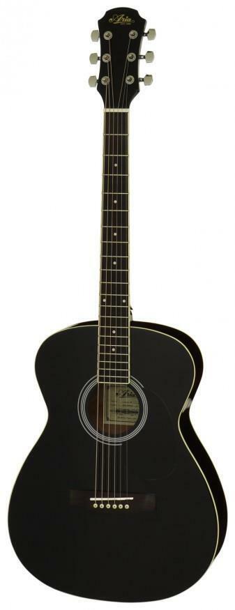 Aria Acoustic Guitar - AF15 - Black