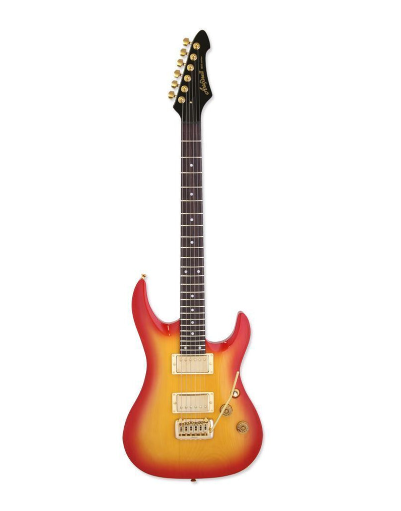 Aria Electric Guitar - MAC-ONE CS - Cherry Sunburst (Made in Japan)