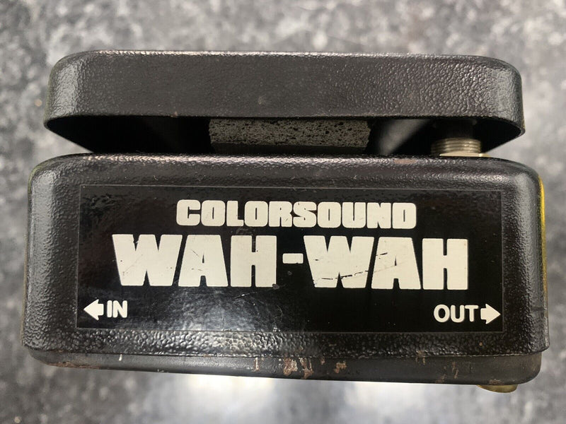 colorsound wah wah pedal Original Vintage Colorsound