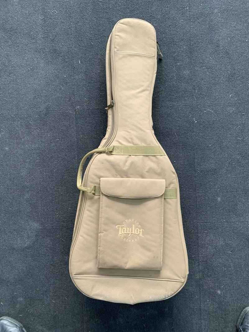 Original Taylor Full Size Acoustic Guitar Padded Gig Bag Case Tan