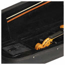 Stagg 4/4 solid maple electric acoustic violin with soft case