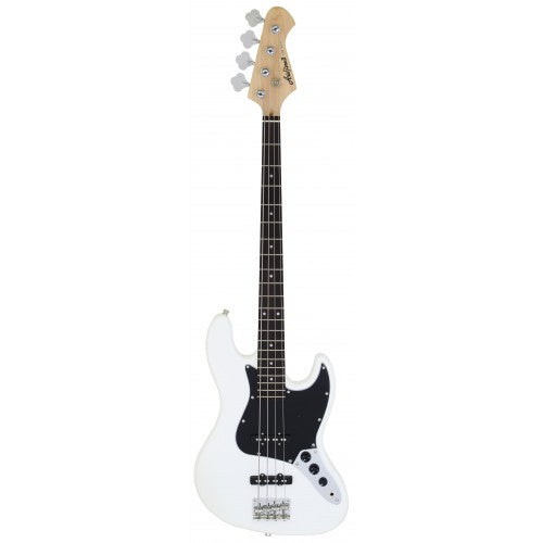 Aria Bass Guitar - STB JB/B - White