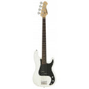 Aria Bass Guitar - STB PB/B - White