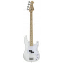 Aria Bass Guitar - STB PB/M - White